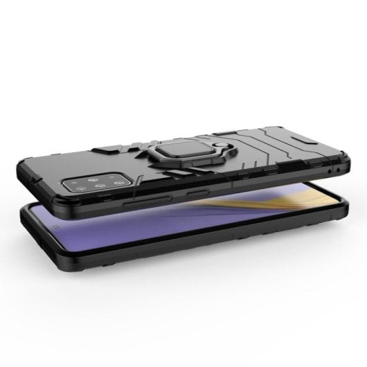 Max Power Digital Funda Magnética con Anillo Negra para Móvil Samsung Galaxy A71