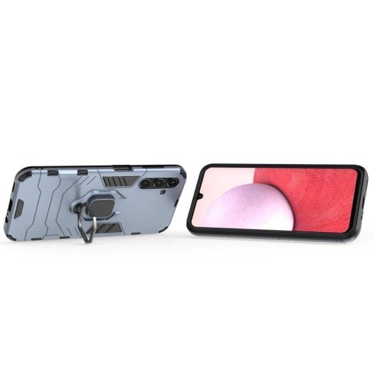 Max Power Digital Magnetic Case mit blauem Ring für Samsung Galaxy A14