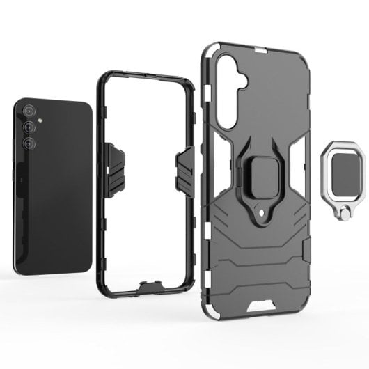 Max Power Digital Funda Magnética con Anillo Negra para Samsung Galaxy A34 5G