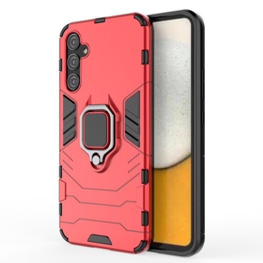 Max Power Digital Funda Magnética con Anillo Roja para Samsung Galaxy A34 5G