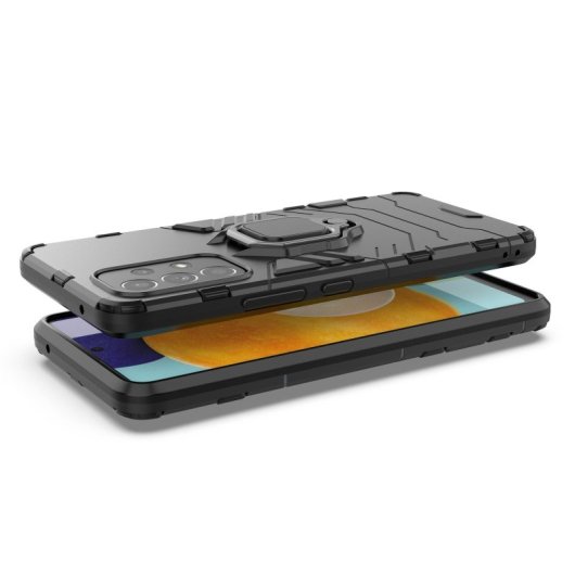 Max Power Digital Magnetic Case mit blauem Ring für Samsung Galaxy A53 5G