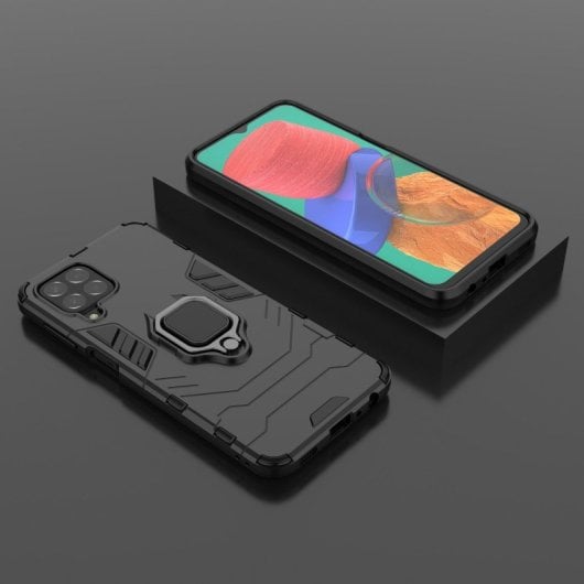 Max Power Digital Funda Magnética con Anillo Negra para Samsung Galaxy M33 5G