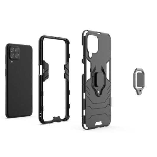 Max Power Digital Funda Magnética con Anillo Negra para Samsung Galaxy M33 5G