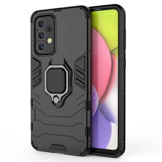 Max Power Digital Funda Magnética con Anillo Negra para Samsung Galaxy A33 5G