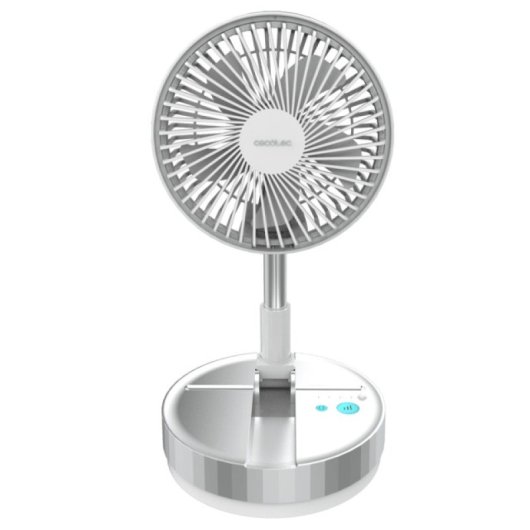 Cecotec Energysilence 800 Foldair Portable Control Ventoinha Portátil Dobrável com Bateria de 7200mAh