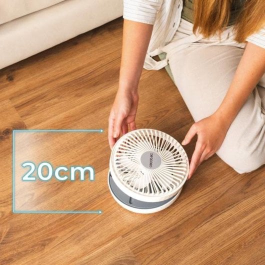 Ventilatore Cecotec EnergySilence 800 FoldAir Portable 8" 7200mAh 3 velocità