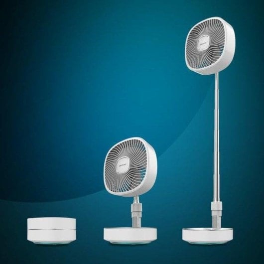 Ventilador Cecotec EnergySilence 1000 Foldair Portable plegable 8000 mAh LED