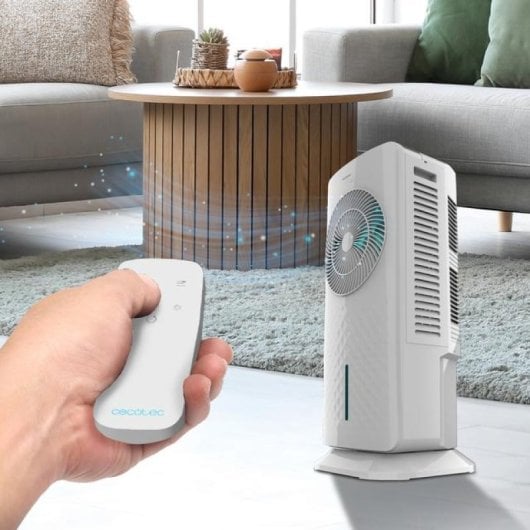 Cecotec Energysilence 3500 Cool Compact Smart Climatizador Evaporativo Portátil 65W Blanco