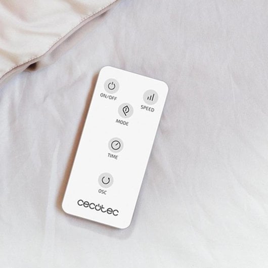 Ventilador de Techo Cecotec EnergySilence Lampaero 600 Natural DC 20W Madera Luz LED 5 aspas Control Remoto