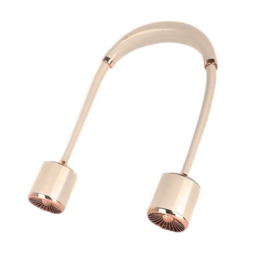 Klack Ventilador de Cuello Recargable por USB Beige