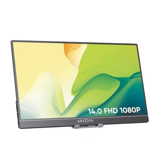 Écran PC portable Arzopa A1 Slim 14" LED IPS FullHD Freesync USB-C