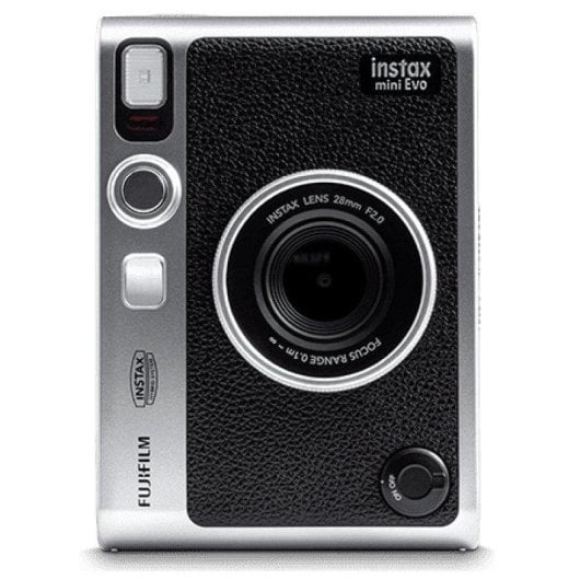 Fotocamera Istantanea Fujifilm Instax mini Evo Flash LCD Effetti Creativi Nera