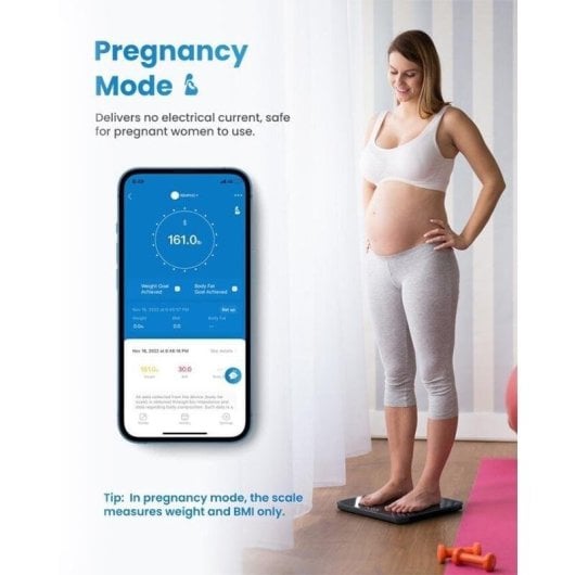 Bascule Renpho Elis 2 Bleu Analyse corporelle 13 mesures Wi-Fi Bluetooth