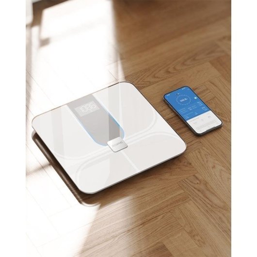 Bilancia Impedenziometrica Renpho Elis Aspire C Fino a 182,5 kg 13 Indici Wi-Fi Bluetooth