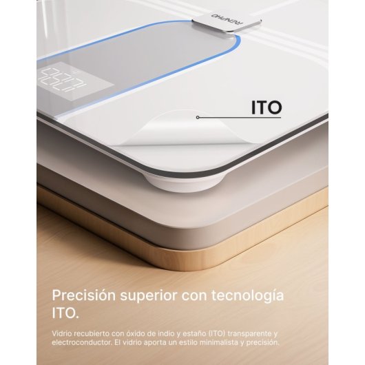 Balança Bioimpedância Renpho Elis Aspire C Até 182,5 kg 13 Índices Wi-Fi Bluetooth