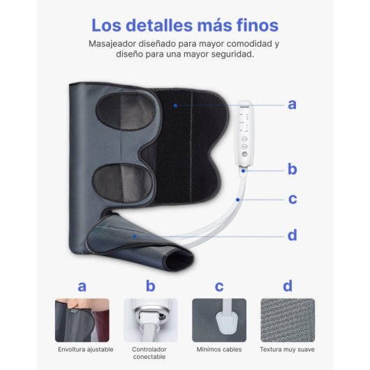Renpho Aeria Elementary Massajador Térmico Preto
