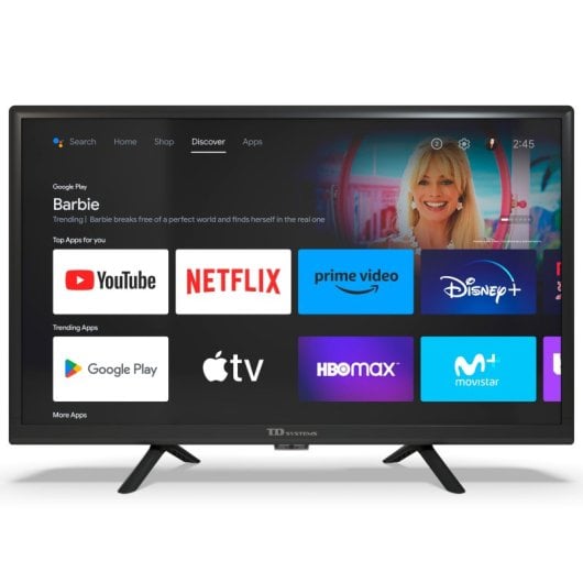 TD Systems PRIME24C19GLE 24" DLED HD HDR10 Android 11