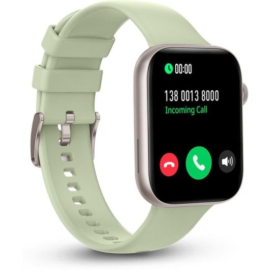 Orologio smartwatch SPC Smartee Duo 2 con cinturino regalo beige/verde