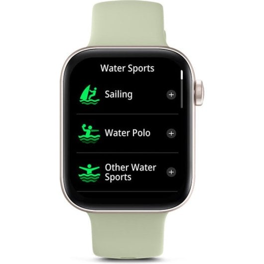 SPC Smartee Duo 2 Reloj Smartwatch con Correa de Regalo Beige/verde