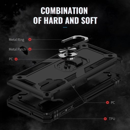 Max Power Digitale Magnet-Schutzhülle mit Drehring für Samsung Galaxy A13