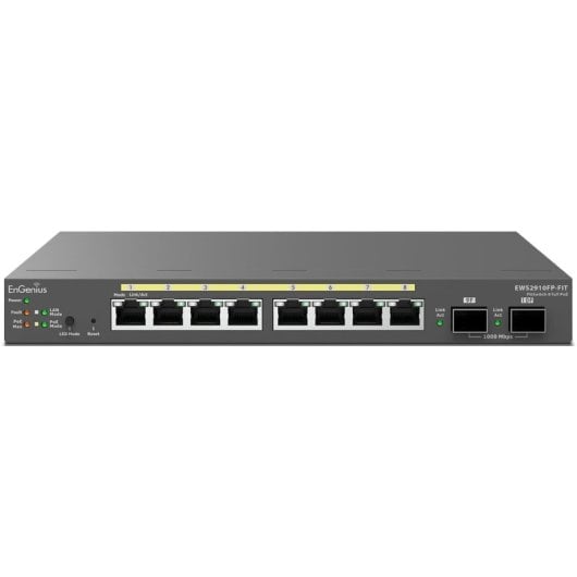 EnGenius EWS2910FP-FIT Switch L2-L3 8 Portas Gigabit 2 SFP