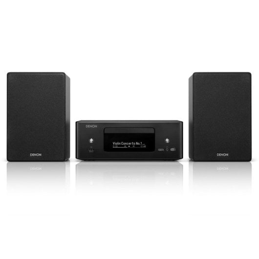 Denon CEOL N12DAB Micro Cadena con Sintonizador de Radio DAB/FM y Reproductor de CD Negra
