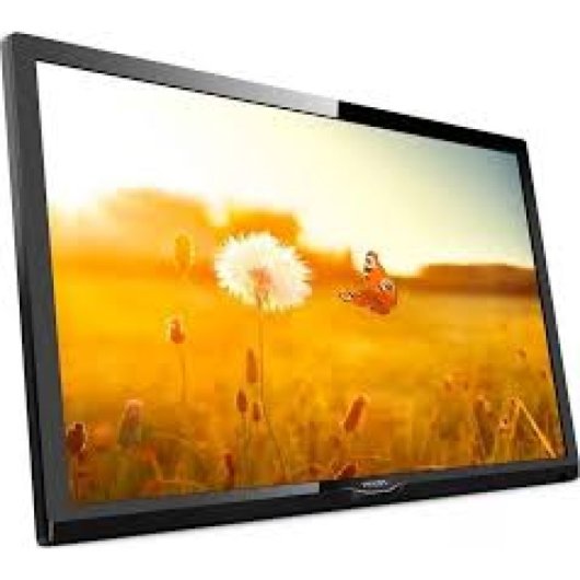 Philips 24HFL3014P/12 TV 61 cm (24") HD Noir, Transparent 250 cd/m²