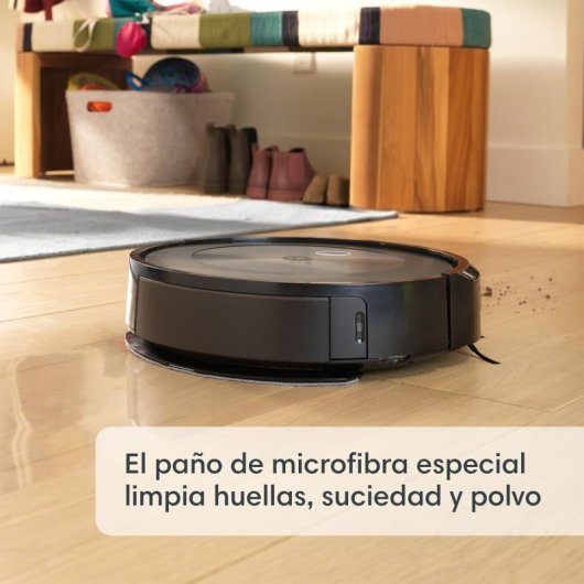 iRobot Roomba Combo j5+ j557640 Robot aspirapolvere e lavapavimenti con svuotamento automatico