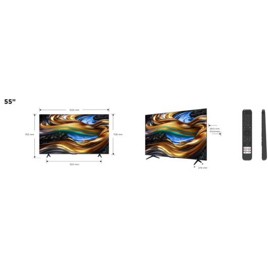 TCL P75 Series 55P755 55" LED UltraHD 4K Smart TV