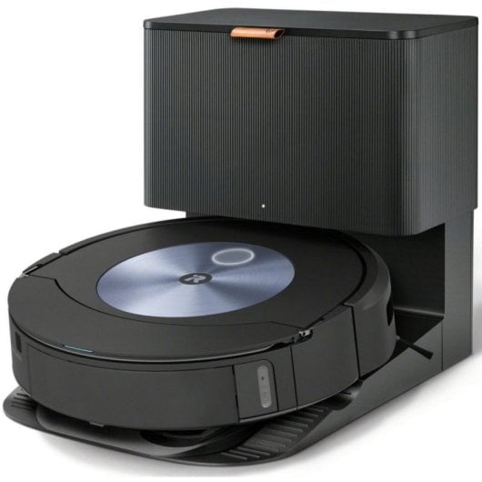 Aspirador Robô com Mopa iRobot Roomba J7 plus Com Esvaziamento Automatico Navegação PrecisionVision 10.000Pa Controlo por Voz IA