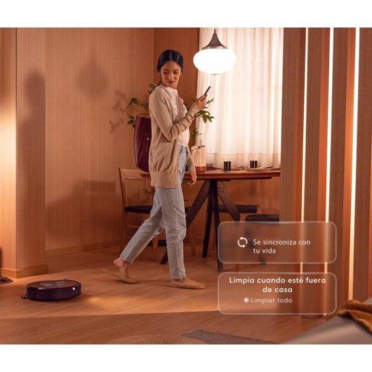 Aspirador Robô com Mopa iRobot Roomba J7 plus Com Esvaziamento Automatico Navegação PrecisionVision 10.000Pa Controlo por Voz IA