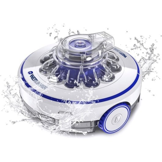 Gre RBR60 Robot de Limpeza a Bateria para Piscinas Elevadas e Enterradas
