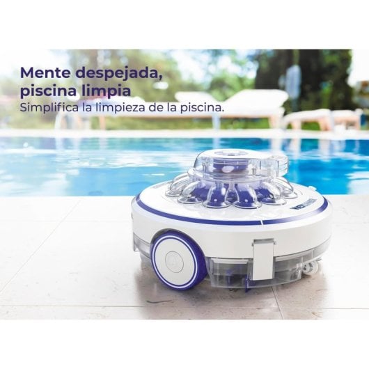 Gre RBR60 Robot de Limpeza a Bateria para Piscinas Elevadas e Enterradas
