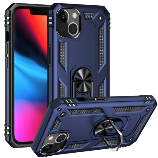 Max Power Digital-Magnethülle mit Ring-Technologie in Militärqualität, Blau für iPhone 13