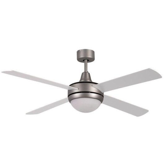Ventilatore da soffitto universale blu Siroco 6042X a 3 velocità con luce e telecomando 55W