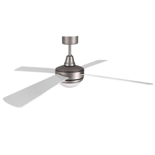 Ventilatore da soffitto universale blu Siroco 6042X a 3 velocità con luce e telecomando 55W
