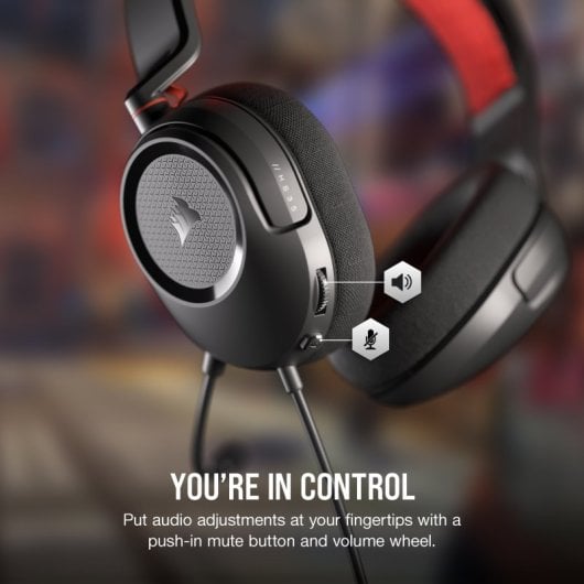 Casque de jeu multiplateforme Corsair HS35 v2 Carbon