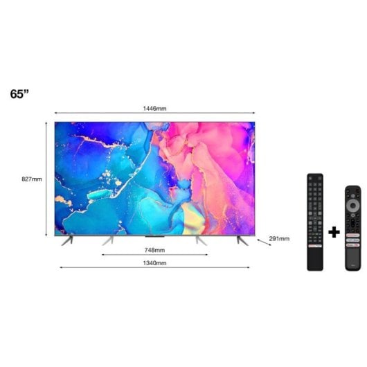 TCL 65C635 65" QLED UltraHD Dolby Vision Google TV