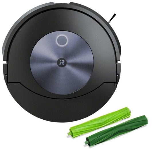 iRobot Pack Roomba Combo J7 Robot aspirapolvere e lavapavimenti + set di rulli in gomma per serie E5-i7 4624870