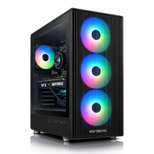 Pc Gaming VolttierPC AMD Ryzen 5 4500/16 Go/500 Go SSD/RTX 3050