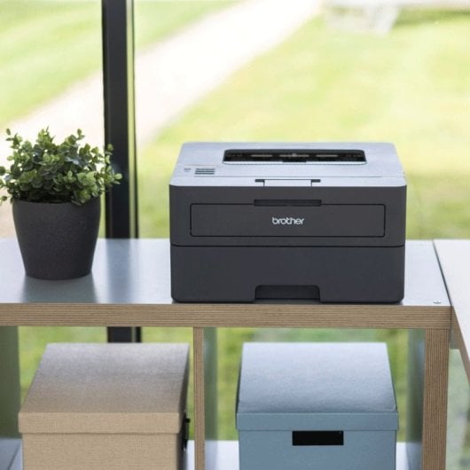 Brother HL-L2445DW Impresora Láser Monocromo WiFi Dúplex + Tóner Original Brother TN-2510XL Negro