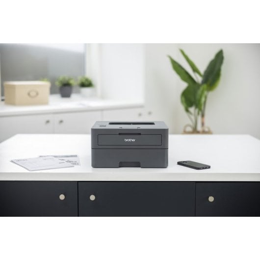Brother HL-L2445DW Impresora Láser Monocromo WiFi Dúplex + Tóner Original Brother TN-2510XL Negro