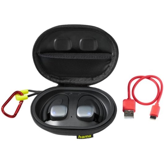 Hama Spirit Athletics BT Casque Noir/Jaune