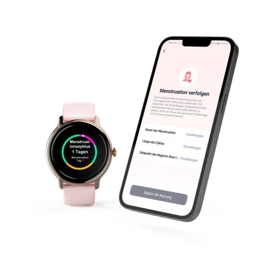 Hama Fit Watch 4910 Reloj Smartwatch Rosa