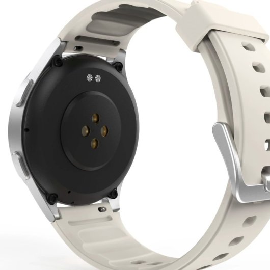 Hama 8900 Reloj Smartwatch Plata/Beige