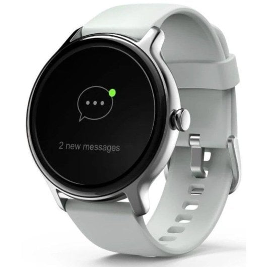 Hama Fit Watch 4910 Bluetooth GPS 45mm LCD Grau IP68 SpO2 Herzfrequenzmesser Schlaftracking