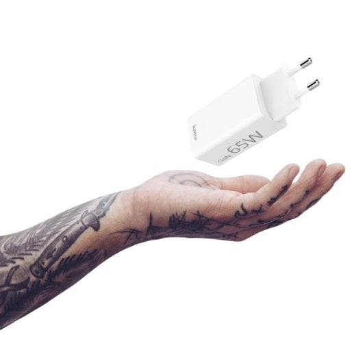 Hama 00201643 Ladegerät für Mobilgeräte Kopfhörer, Laptop, Powerbank, Smartphone, Tablets Weiß AC Schnellladung Drinnen