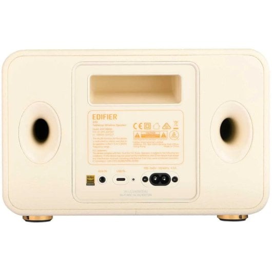 Edifier D32 Altifalante Portátil de Secretária Bluetooth 60W RMS Branco