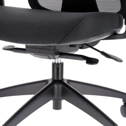 Spacio Ardena Silla Ergonómica de Malla con Cabezal Negra
