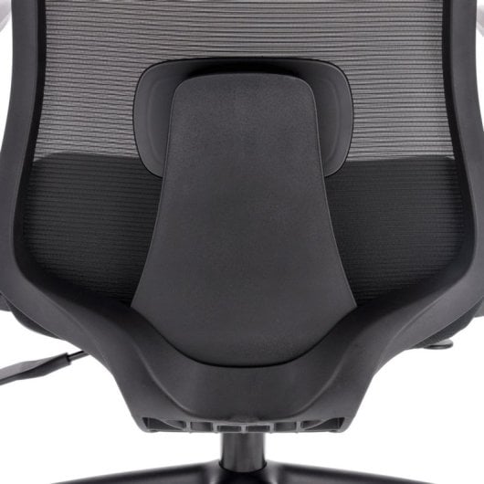 Spacio Ardena Silla Ergonómica de Malla con Cabezal Negra